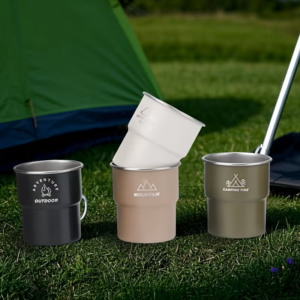 TAZAS INDIVIDUALES DE   ACERO INOXIDABLE 200ML